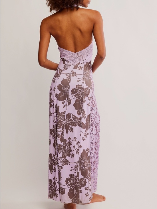Free People Love You Most Printed Maxi Slip - Picture 3 of 5